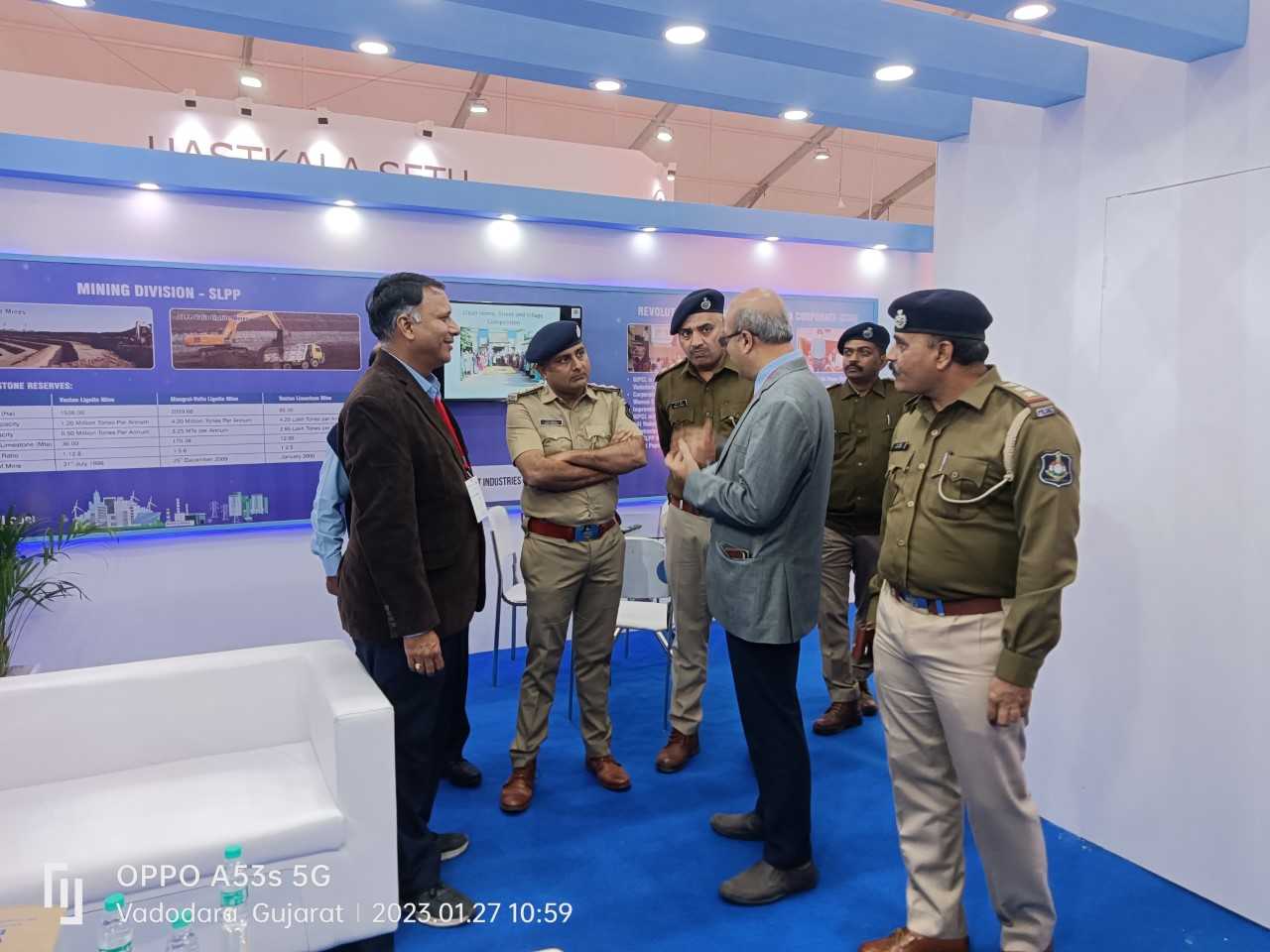 Honorable CM Gujarat visits at GIPCL Stall at VCCI Expo 2023